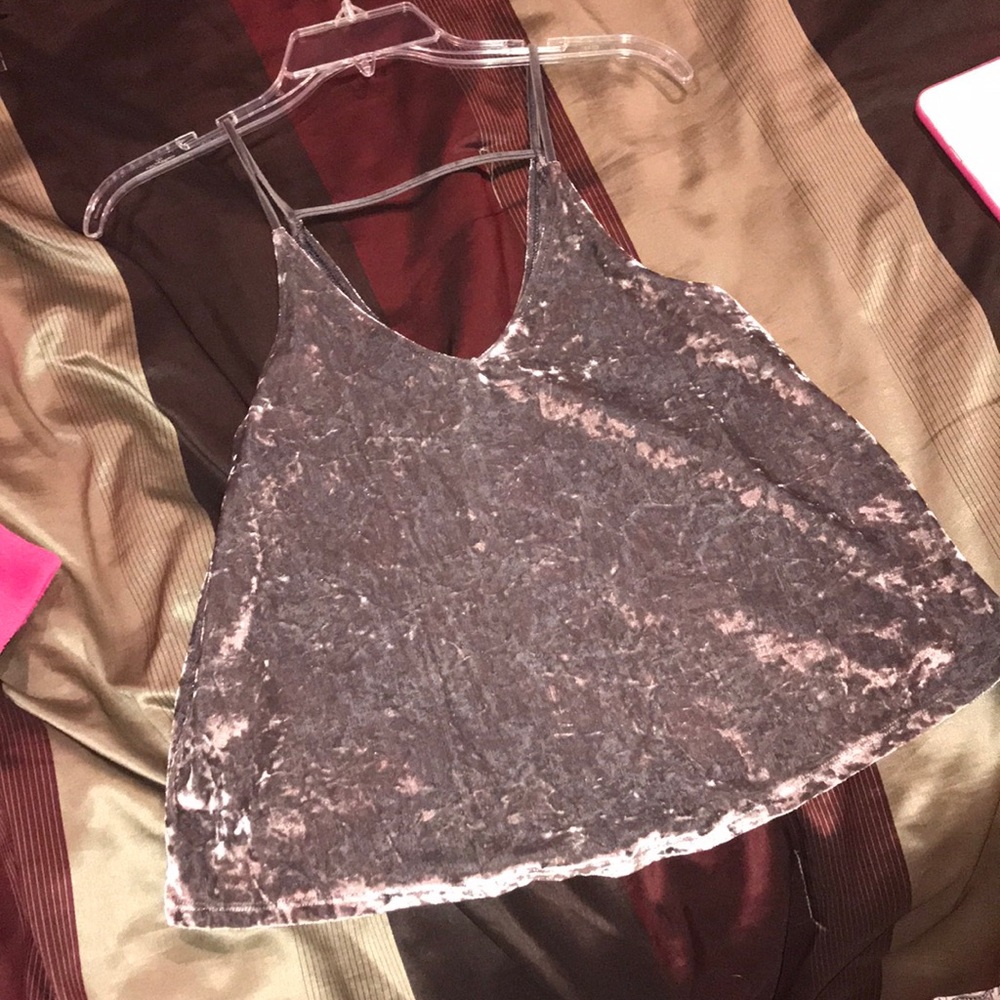 Velvet top